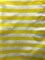 1 Yard Yellow And White 1 Inch Stripe Poly Cotton Fabric Horizontal Pattern For Crafts Decor 59/60 Inch Wide